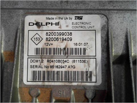 CALCULATEUR MOTEUR RENAULT MEGANE 2007