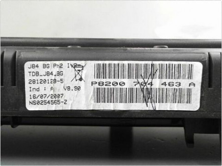 BLOC COMPTEURS RENAULT MEGANE 2007