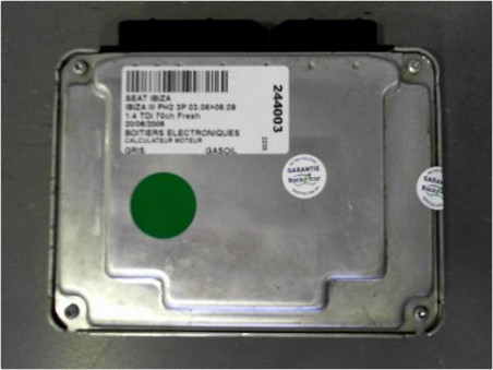 CALCULATEUR MOTEUR SEAT IBIZA 2006