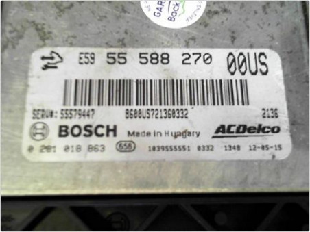 CALCULATEUR MOTEUR OPEL CORSA 2013