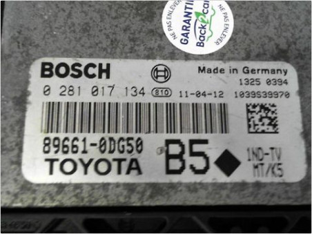 CALCULATEUR MOTEUR TOYOTA YARIS 2011