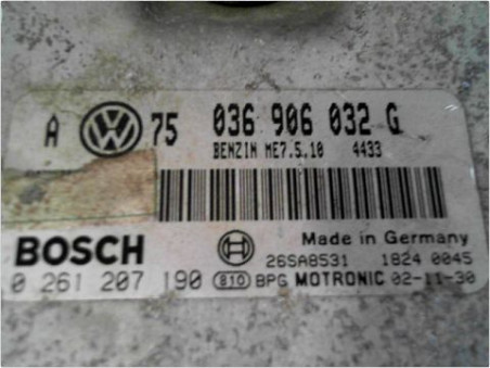 CALCULATEUR MOTEUR VOLKSWAGEN GOLF 2003