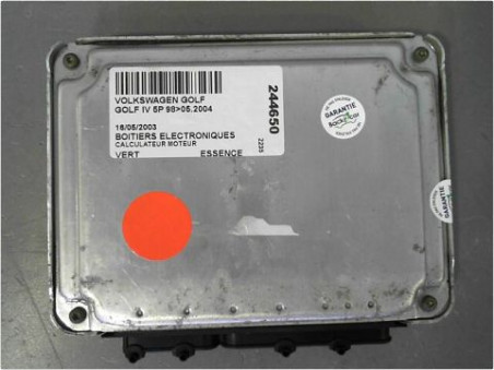 CALCULATEUR MOTEUR VOLKSWAGEN GOLF 2003