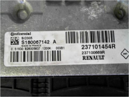 CALCULATEUR MOTEUR RENAULT MEGANE 2012