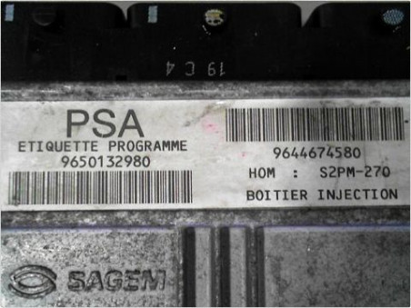 CALCULATEUR MOTEUR CITROEN XSARA PICASSO 2004