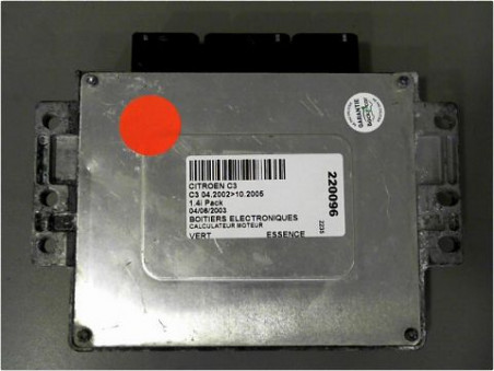CALCULATEUR MOTEUR CITROEN C3 2003