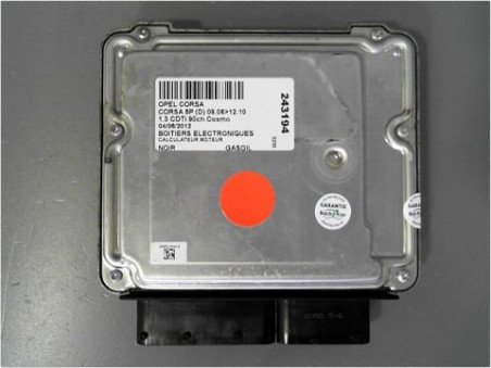 CALCULATEUR MOTEUR OPEL CORSA (D) 06-10