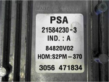 CALCULATEUR MOTEUR CITROEN C3 2002-2005