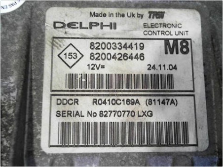 CALCULATEUR MOTEUR NISSAN MICRA 2003-2005
