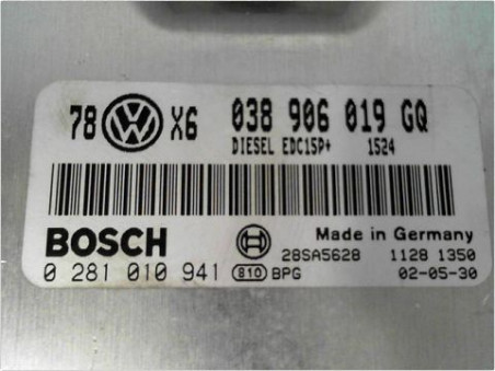 CALCULATEUR MOTEUR VOLKSWAGEN PASSAT BREAK 00-05