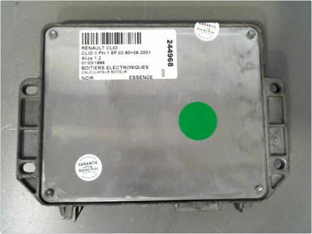 CALCULATEUR MOTEUR RENAULT CLIO II PH.1 98-2001