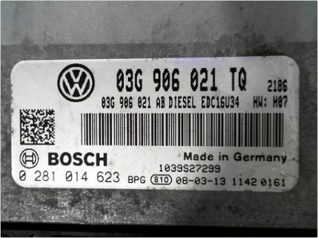CALCULATEUR MOTEUR VOLKSWAGEN GOLF V SW 07-09