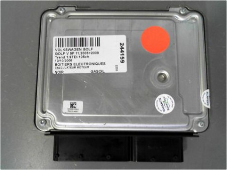 CALCULATEUR MOTEUR VOLKSWAGEN GOLF V 2003-2009
