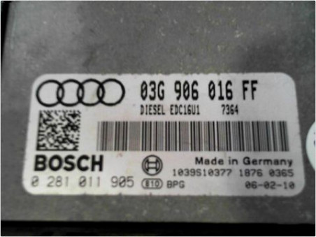 CALCULATEUR MOTEUR AUDI A3 SPORTBACK 04-08