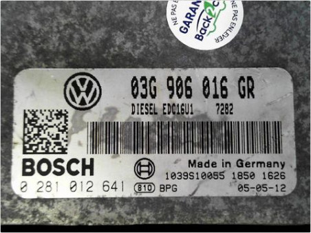 CALCULATEUR MOTEUR VOLKSWAGEN GOLF V PLUS 05-08