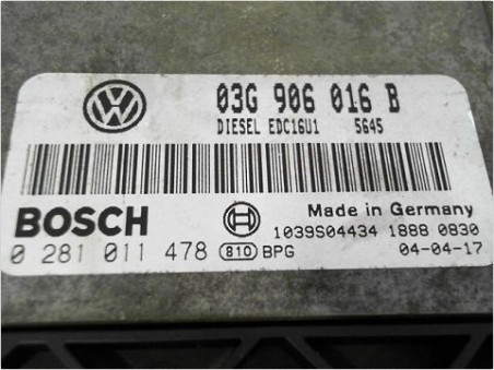CALCULATEUR MOTEUR VOLKSWAGEN GOLF V 2003-2009