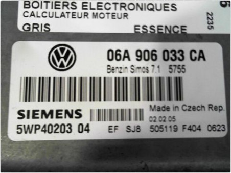 CALCULATEUR MOTEUR VOLKSWAGEN GOLF V 2003-2009