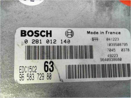 CALCULATEUR MOTEUR PEUGEOT 307 2001-2005