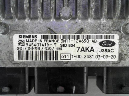CALCULATEUR MOTEUR FORD FUSION