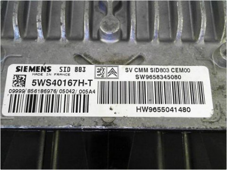 CALCULATEUR MOTEUR PEUGEOT 407 SW