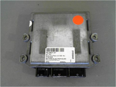 CALCULATEUR MOTEUR PEUGEOT 407 SW
