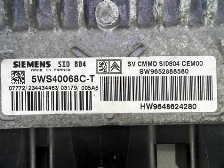 CALCULATEUR MOTEUR CITROEN C3 2002-2005