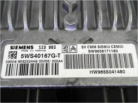 CALCULATEUR MOTEUR PEUGEOT 407 2004-2008