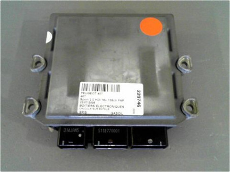 CALCULATEUR MOTEUR PEUGEOT 407 2004-2008