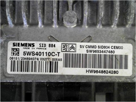CALCULATEUR MOTEUR CITROEN C3 2002-2005