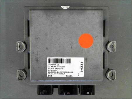 CALCULATEUR MOTEUR CITROEN C3 2002-2005