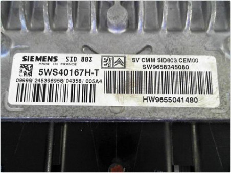 CALCULATEUR MOTEUR PEUGEOT 407 2004-2008