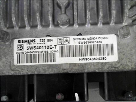 CALCULATEUR MOTEUR CITROEN C3 2002-2005