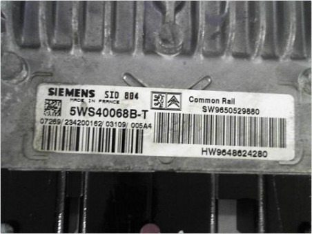 CALCULATEUR MOTEUR CITROEN C3 2002-2005