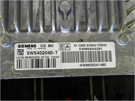 CALCULATEUR MOTEUR PEUGEOT 407 SW