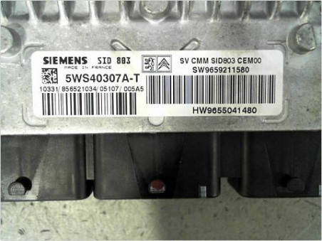 CALCULATEUR MOTEUR CITROEN C5 PH2 2004-2008
