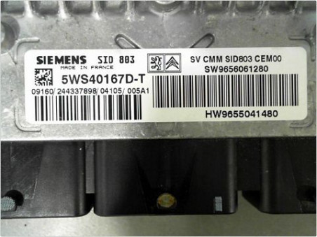 CALCULATEUR MOTEUR PEUGEOT 407 2004-2008