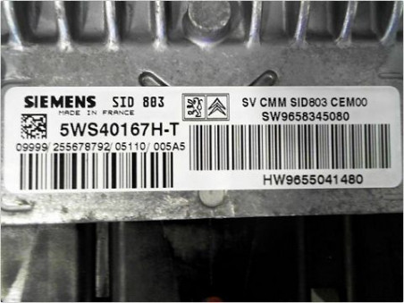 CALCULATEUR MOTEUR PEUGEOT 407 2004-2008
