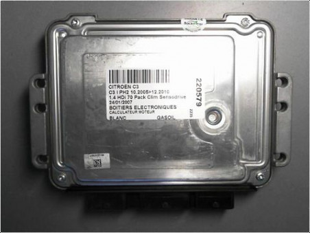 CALCULATEUR MOTEUR CITROEN C3 PH2 2005-2010