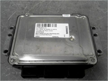 CALCULATEUR MOTEUR CITROEN C3 PH2 2005-2010