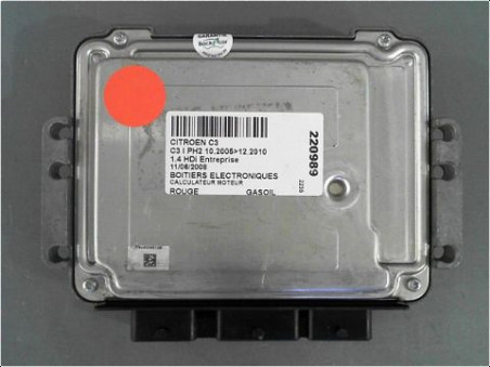 CALCULATEUR MOTEUR CITROEN C3 PH2 2005-2010