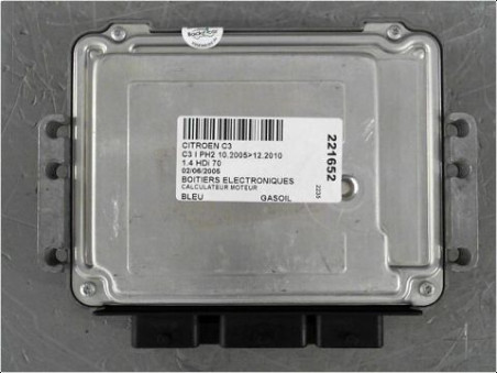 CALCULATEUR MOTEUR CITROEN C3 PH2 2005-2010