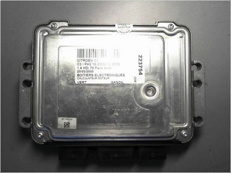 CALCULATEUR MOTEUR CITROEN C3 PH2 2005-2010