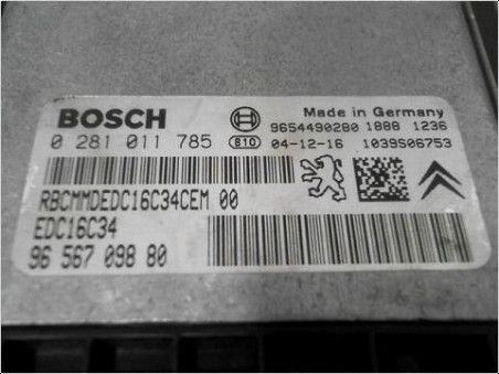 CALCULATEUR MOTEUR CITROEN C3 PH2 2005-2010