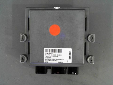 CALCULATEUR MOTEUR CITROEN C3 PH2 2005-2010