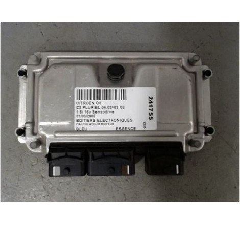 CALCULATEUR MOTEUR CITROEN C3 PLURIEL 03-08