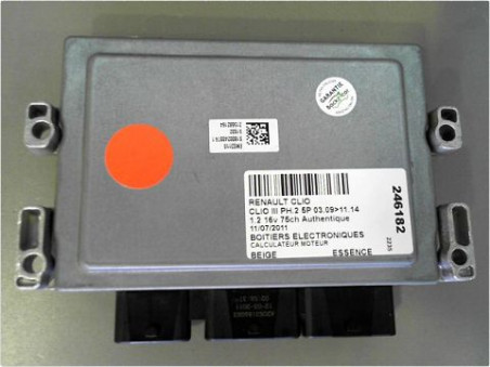 CALCULATEUR MOTEUR RENAULT CLIO III PH.2 09-14