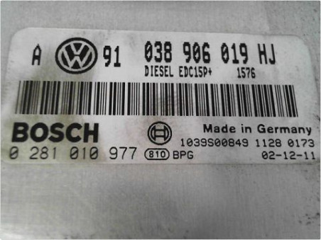 CALCULATEUR MOTEUR VOLKSWAGEN GOLF IV 98-2004