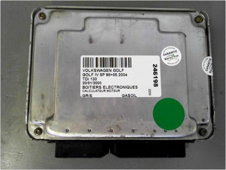 CALCULATEUR MOTEUR VOLKSWAGEN GOLF IV 98-2004