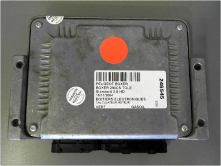 CALCULATEUR MOTEUR PEUGEOT BOXER 290CS TOLE 02-2006