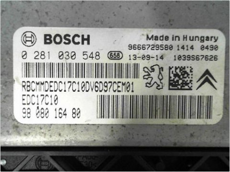 CALCULATEUR MOTEUR PEUGEOT 308 II 13-17